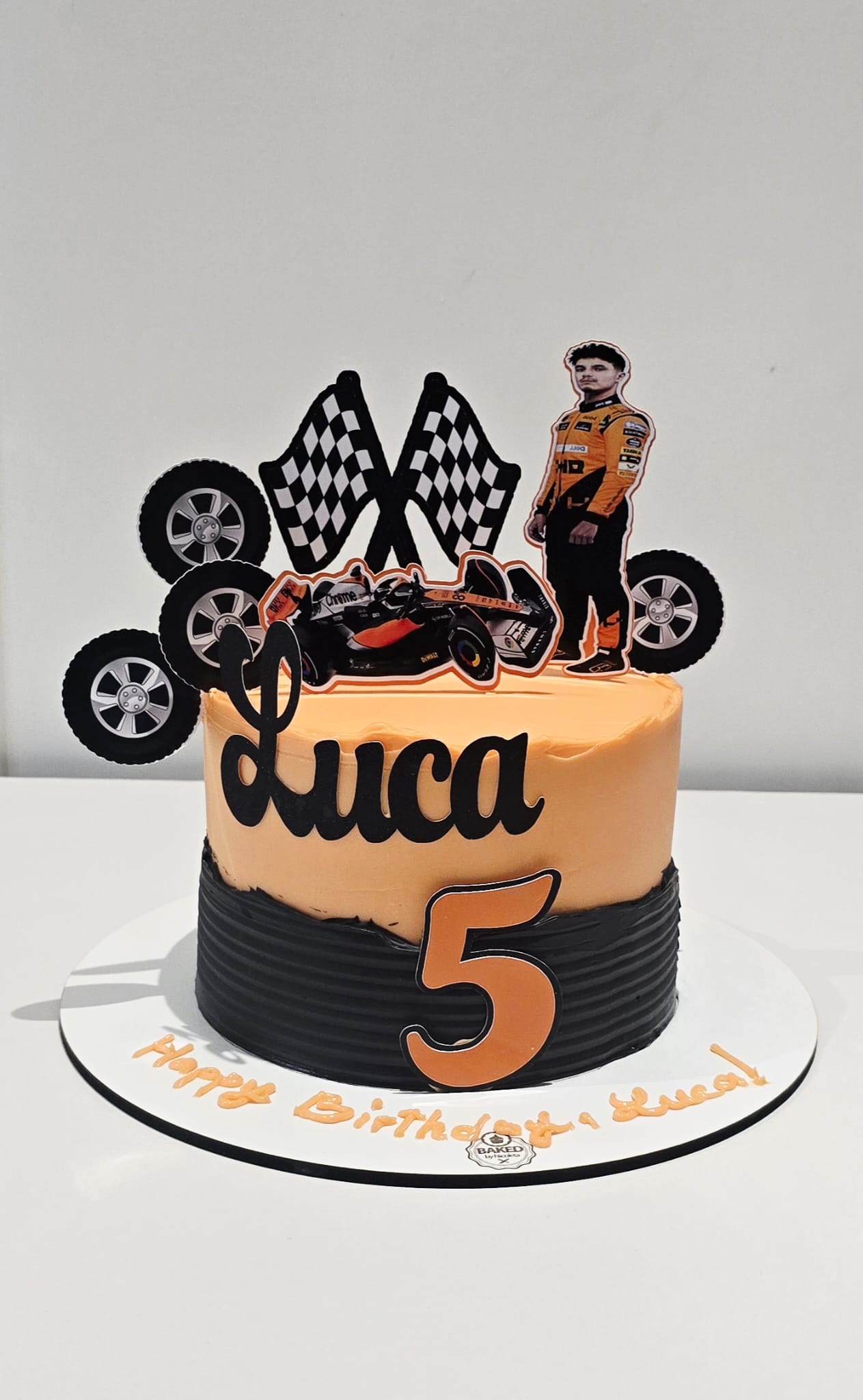 Bespoke custom celebration cake for Boys & Adventures handcrafted by Nicoleta